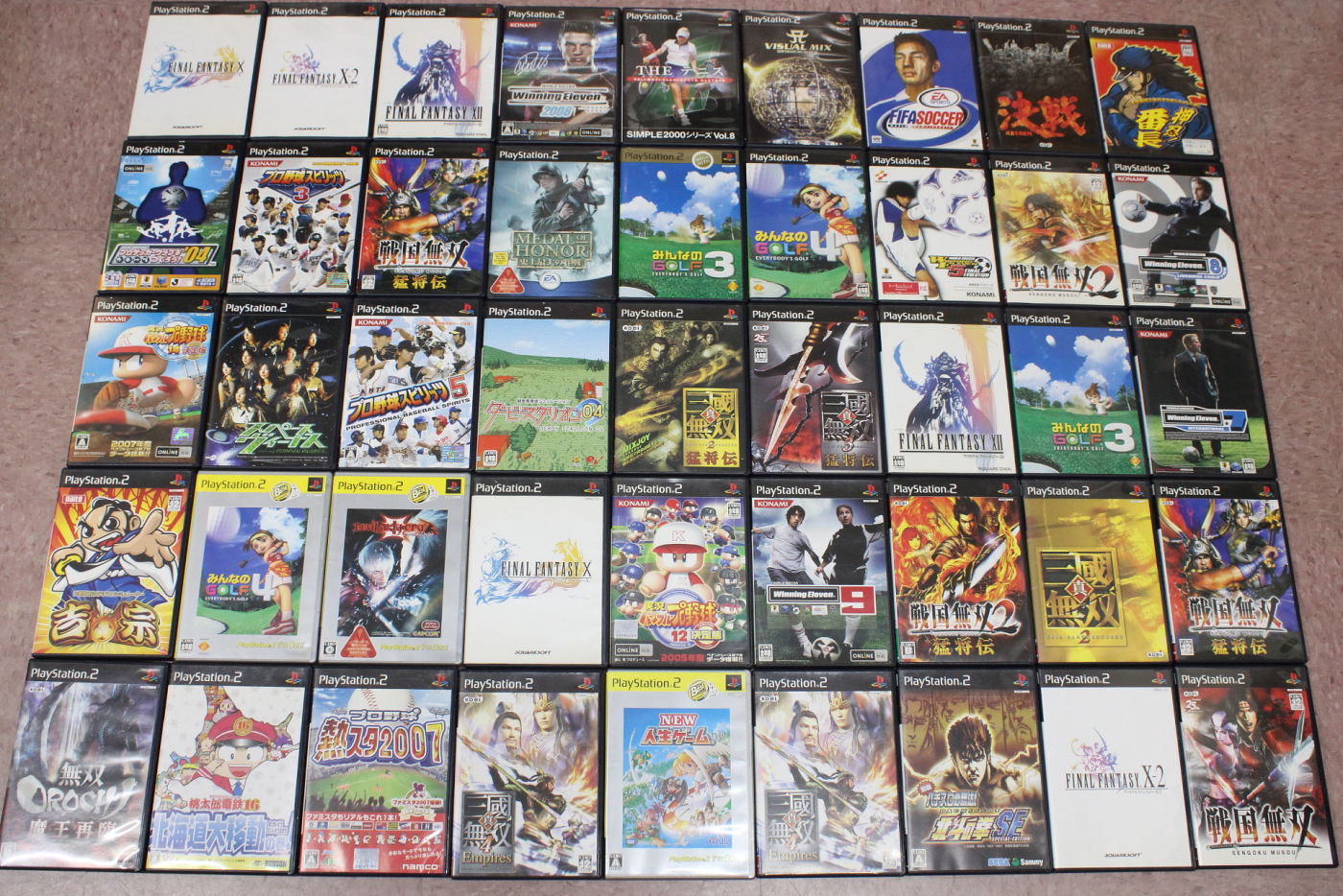 Wholesale Lot of 45 PS2 PlayStation 2 Complete Games (Untested) PS2 – Retro  Games Japan
