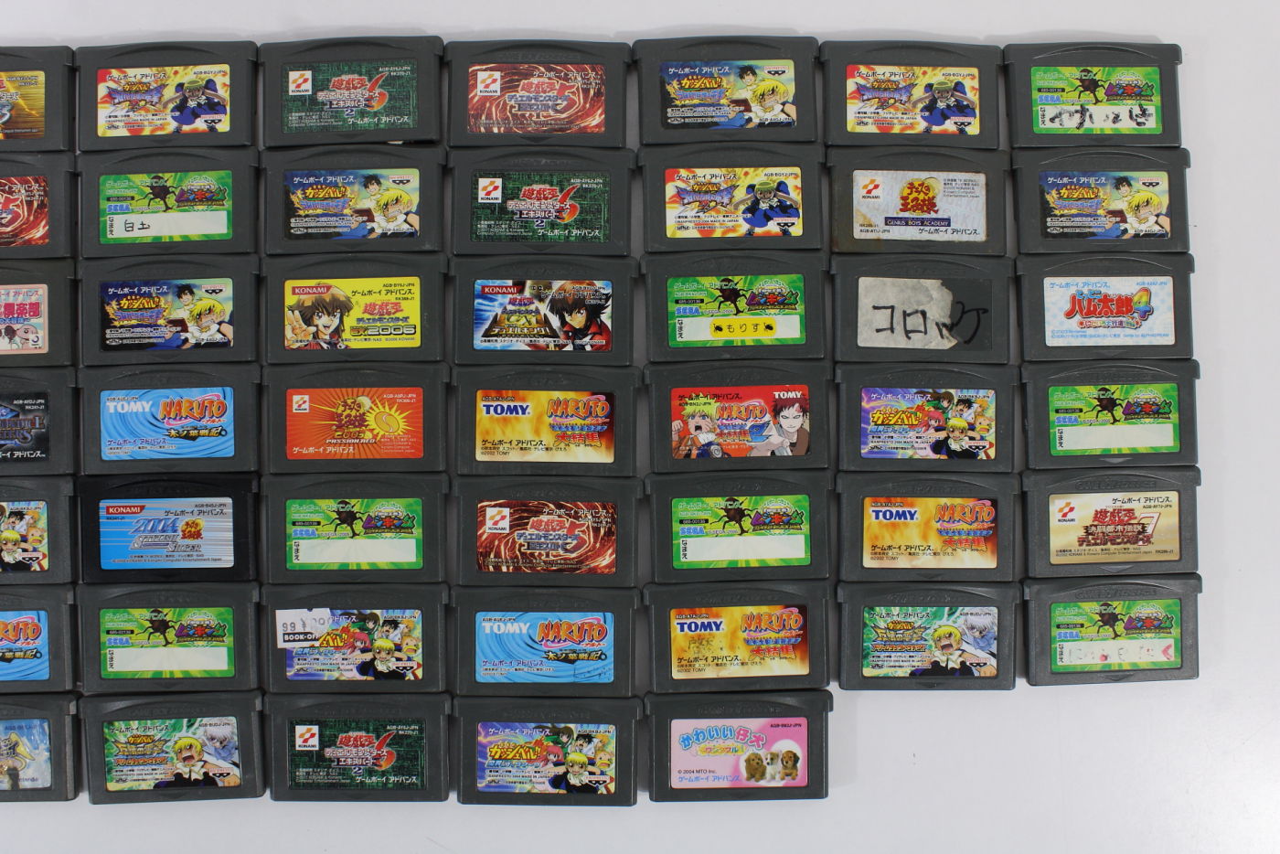 Wholesale Lot of 65 Japanese GameBoy Advance games GBA (B)