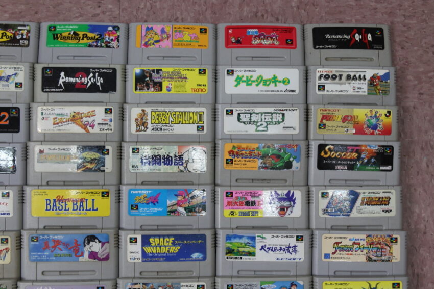 Wholesale Lot of 80 Nintendo Super Famicom Games (Untested / Uncleaned) Nintendo Super Famicom SFC