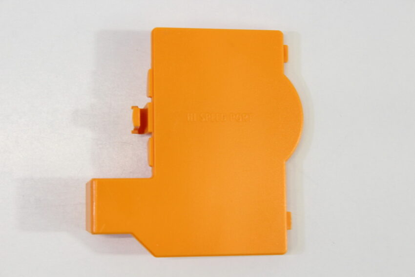 Bottom Port Cover Hi Speed Port OEM Spice Orange for Nintendo GameCube Console GC (B)