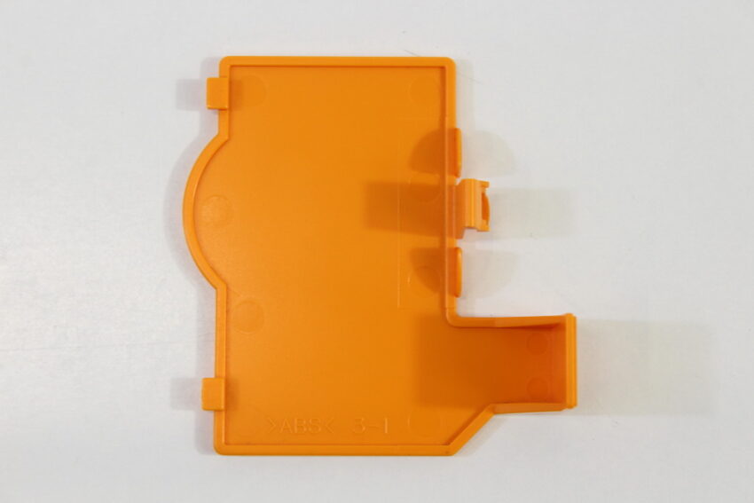 Bottom Port Cover Hi Speed Port OEM Spice Orange for Nintendo GameCube Console GC (B)