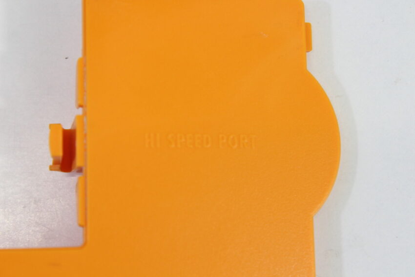 Bottom Port Cover Hi Speed Port OEM Spice Orange for Nintendo GameCube Console GC (B)