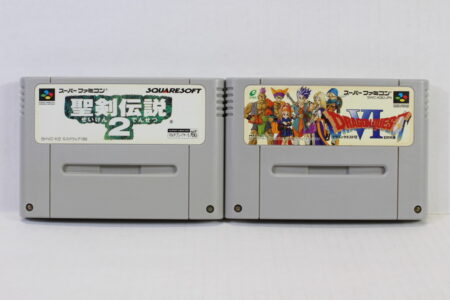 Lot of 2 Dragon Quest VI 6 & Seiken Densetsu 2 (C) Nintendo Super Famicom SFC