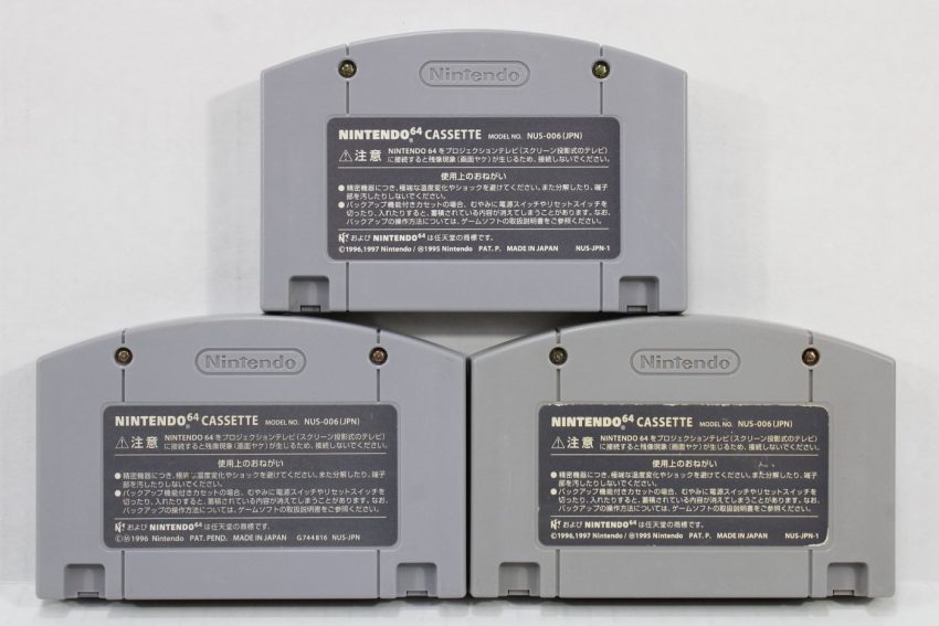 Lot of 3 Mario Kart 64 Donkey Kong Pokemon Snap N64 (B)