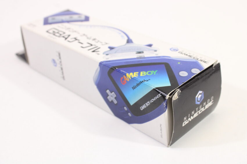 Official Nintendo Gameboy Advance to GameCube GBA GC Link Cable Cord Boxed OEM DOL-011 (B)
