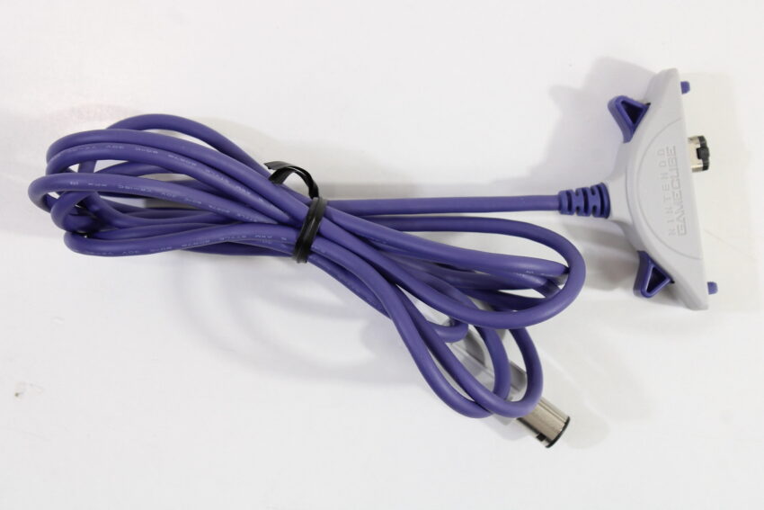 Official Nintendo Gameboy Advance to GameCube GBA GC Link Cable Cord Boxed OEM DOL-011 (B)
