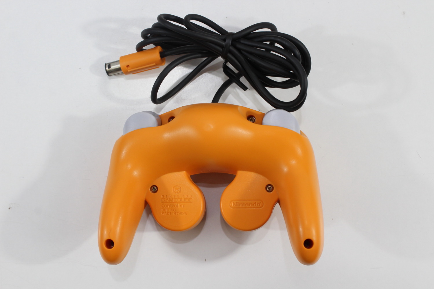 Nintendo Gamecube Console Spice Orange Orange Controller/s Wires Bundle 