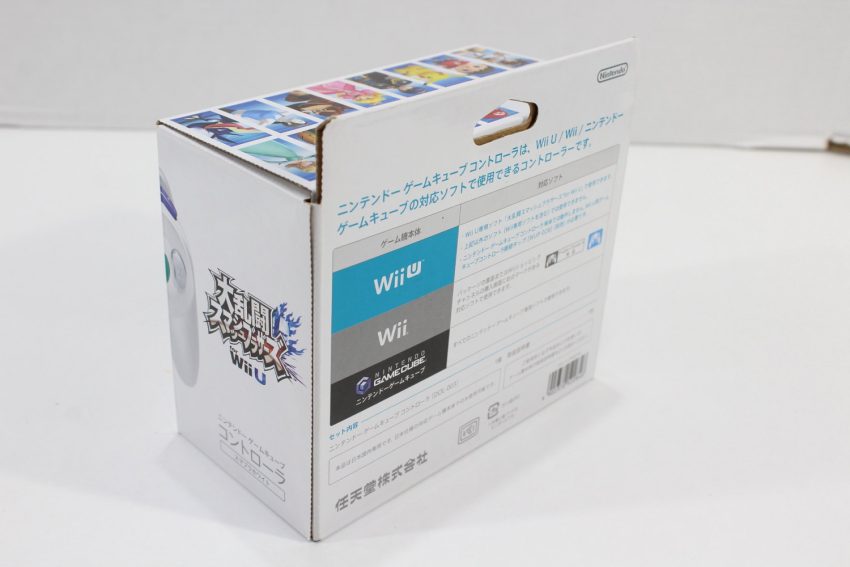 Official Nintendo Gamecube Controller Super Smash Bros White Boxed T3 OEM GC (A)