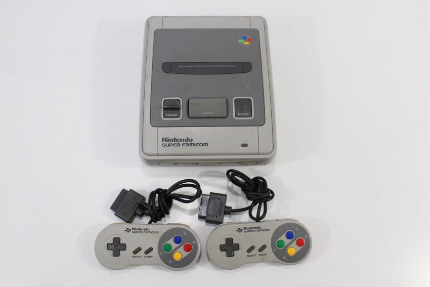 Nintendo Super Famicom Console Controller x 2 OEM NOT WORKING SFC (For Parts DIY Repair)