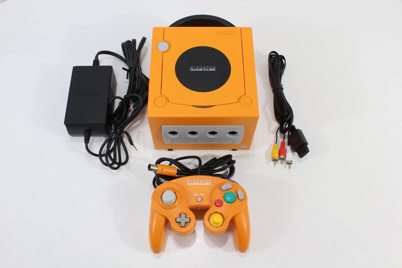 Japan Exclusive Nintendo GameCube Spice Orange Console US Region or