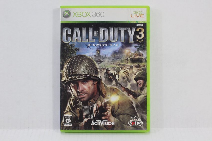 No Manual Call of Duty 3 (B) XBOX 360