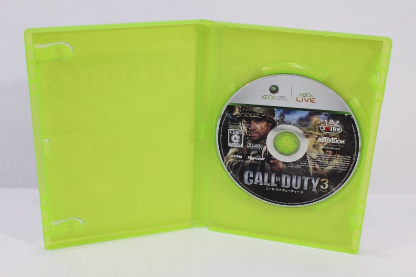 No Manual Call of Duty 3 (B) XBOX 360
