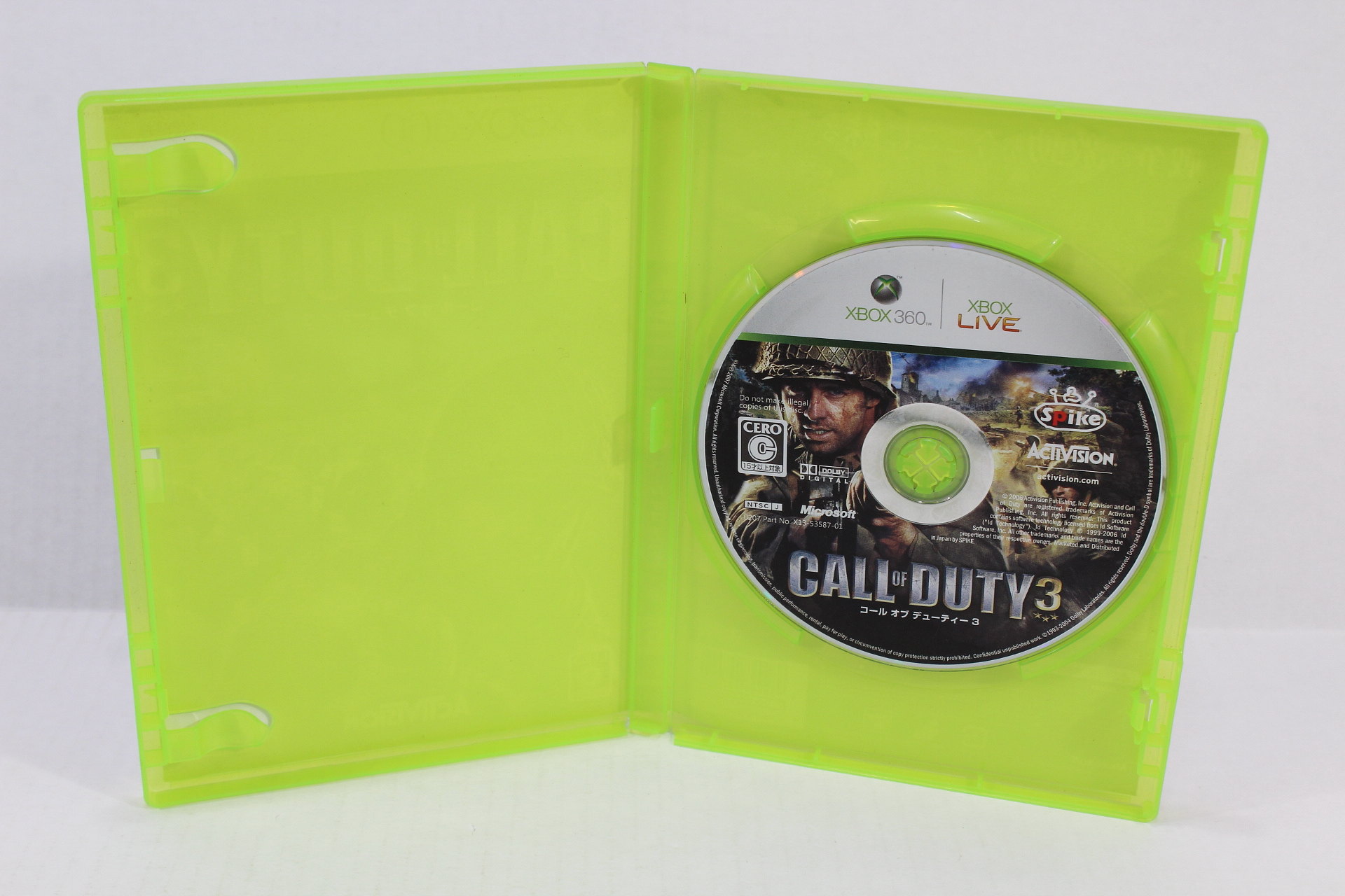 Case and Manual Only NO GAME Call of Duty Black Ops II Xbox 360