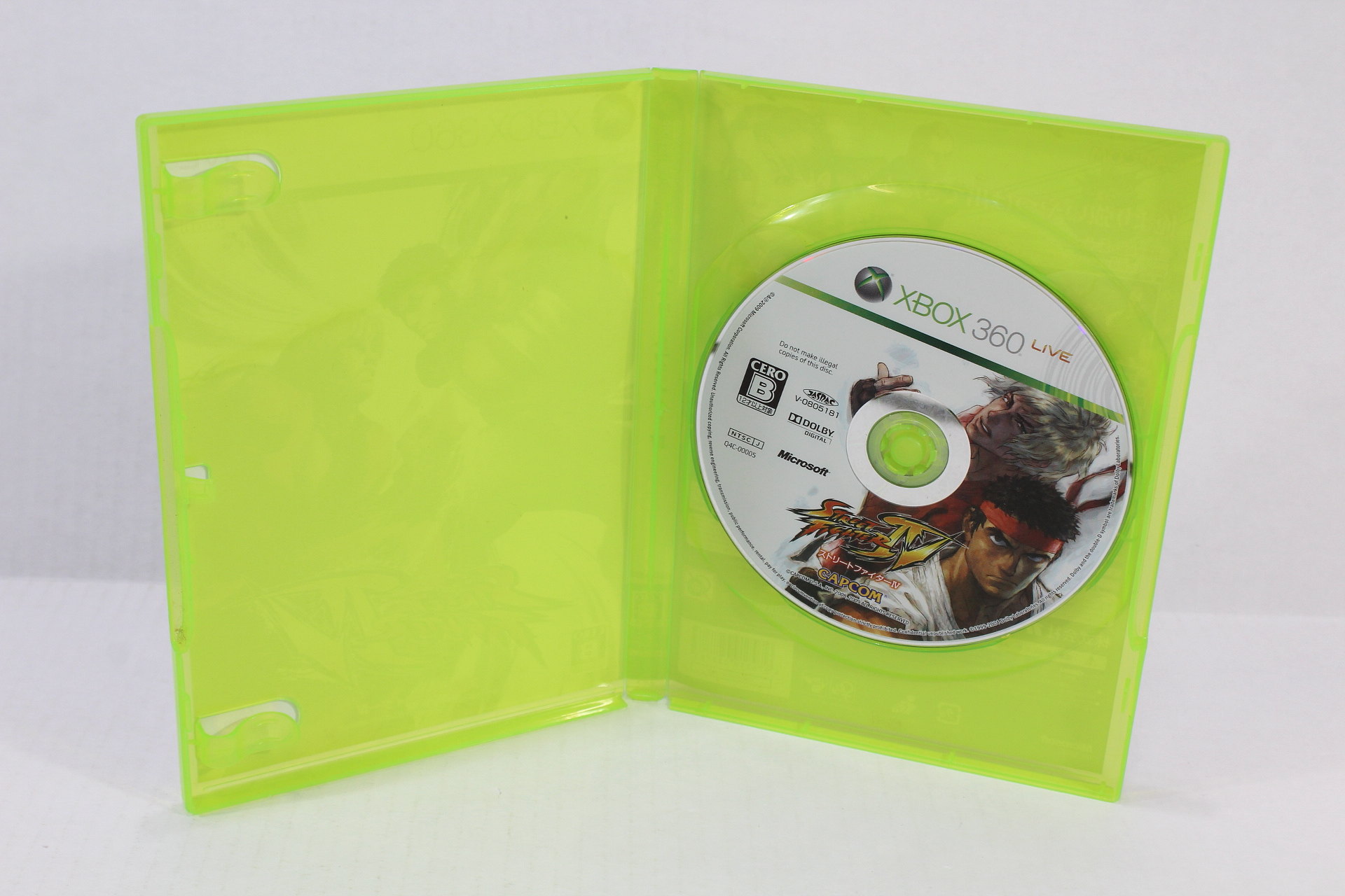 Street Fighter IV (Platinum Hits) - Xbox 360 Game - No manual