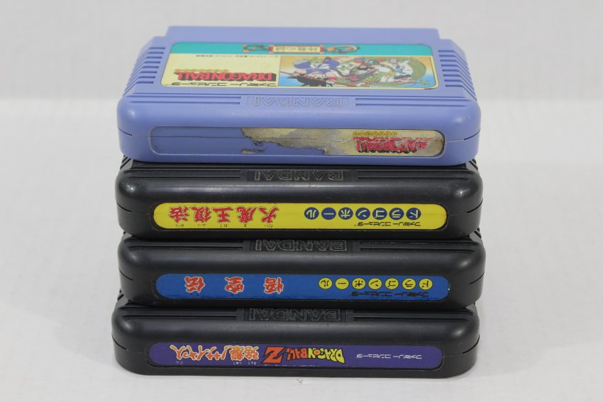 Lot of 4 Dragon Ball 1 Shenron no Nazo 3 Z Attack Saiyan FC (B)