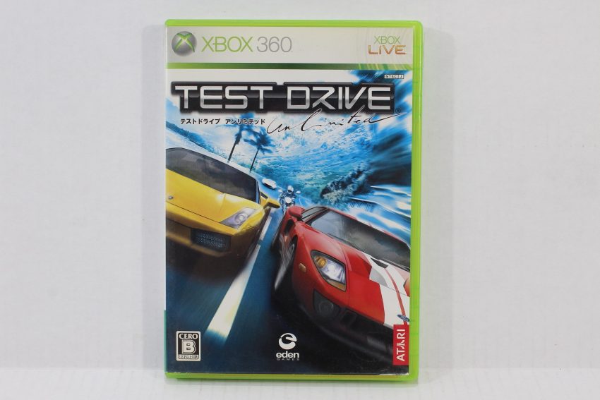 No Manual Test Drive XBOX 360 (B)