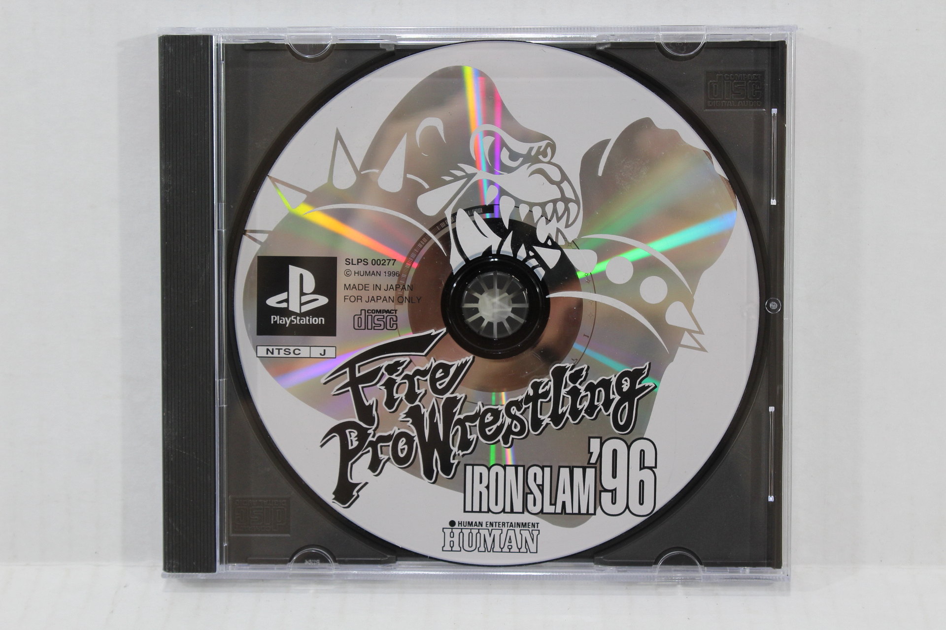 No Manual Fire Prowrestling Iron Slam 96 (B) PS1 – Retro Games Japan