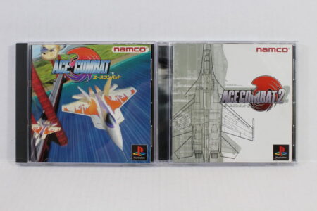 Lot of 2 Ace Combat 1 & 2 (B) SONY PlayStation 1 PS1