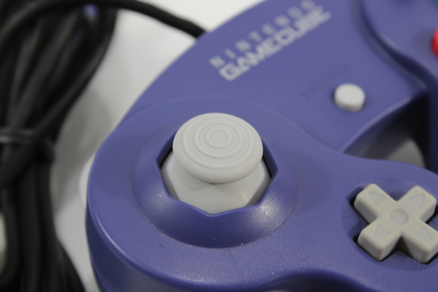 Official Nintendo Gamecube Controller Indigo Purple Cosmetic Wears T3