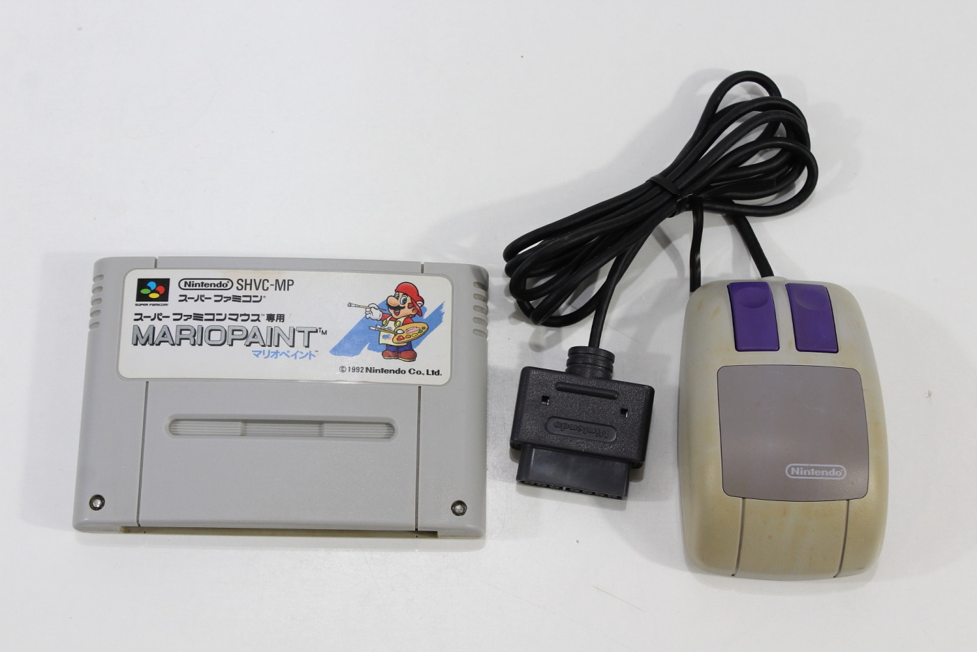 Jogo Super Nintendo SNES - Mario Paint c/ Mouse - FF Games - Videogames  Retrô