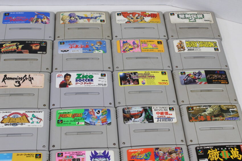 Wholesale Lot of 44 Nintendo Super Famicom Games SFC (Untested)