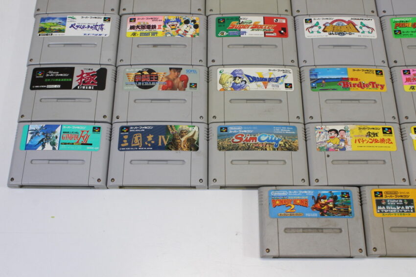 Wholesale Lot of 44 Nintendo Super Famicom Games SFC (Untested)