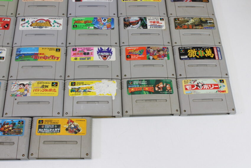 Wholesale Lot of 44 Nintendo Super Famicom Games SFC (Untested)