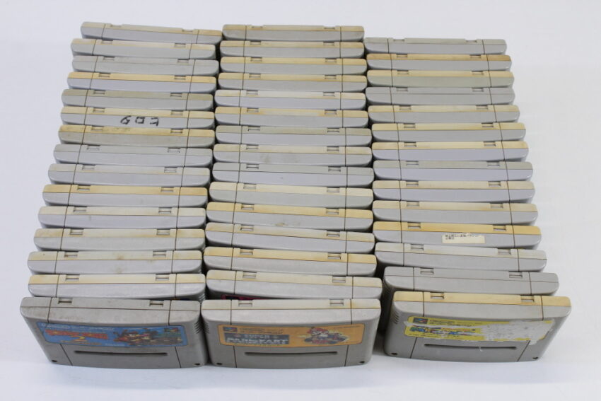 Wholesale Lot of 44 Nintendo Super Famicom Games SFC (Untested)