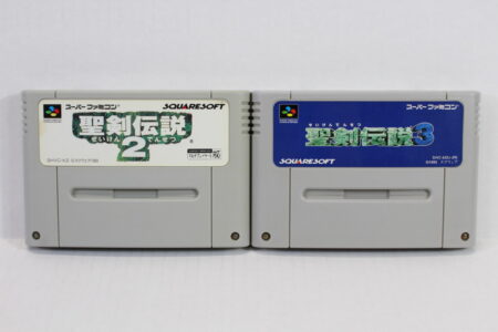 Lot of 2 Seiken Densetsu 2 & 3 (B) Nintendo Super Famicom SFC