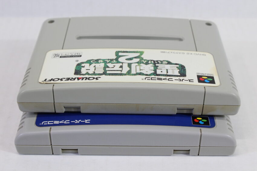 Lot of 2 Seiken Densetsu 2 & 3 (B) Nintendo Super Famicom SFC