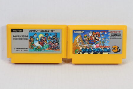 Lot of 2 Super Mario Bros 1 & 3 (B) Nintendo Famicom FC