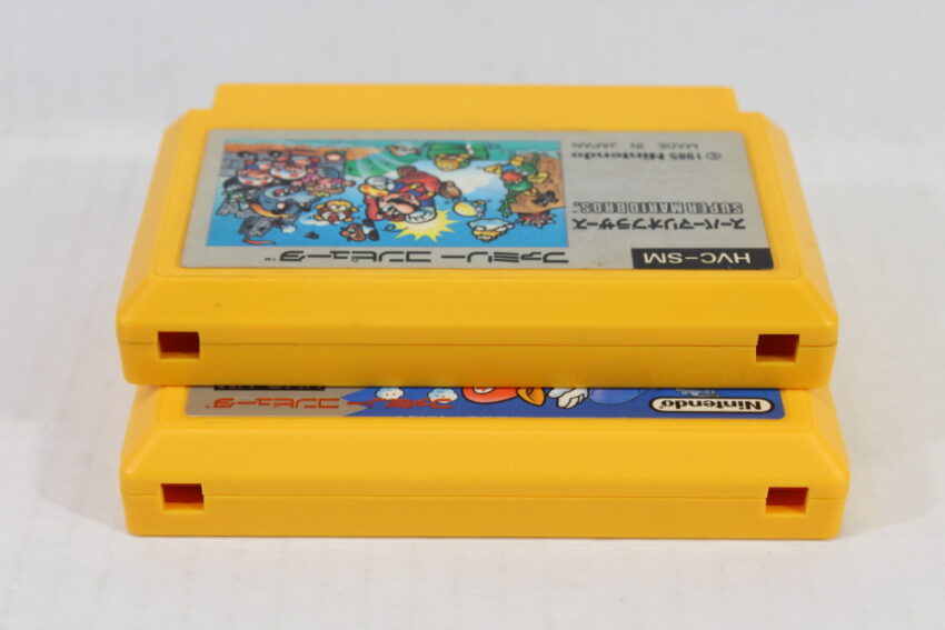 Lot of 2 Super Mario Bros 1 & 3 (B) Nintendo Famicom FC