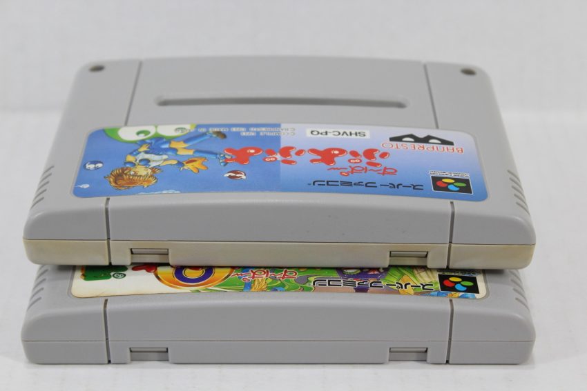 Lot of 2 Super Puyo Puyo 1 & 2 SFC (B)