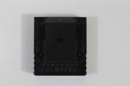 Official Nintendo GameCube Memory Card 59 Blocks Clear Black OEM DOL-008 (B) Nintendo GameCube GC