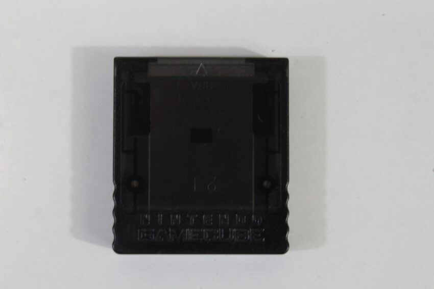 Official Nintendo GameCube Memory Card 59 Blocks Clear Black OEM DOL-008 (B) Nintendo GameCube GC