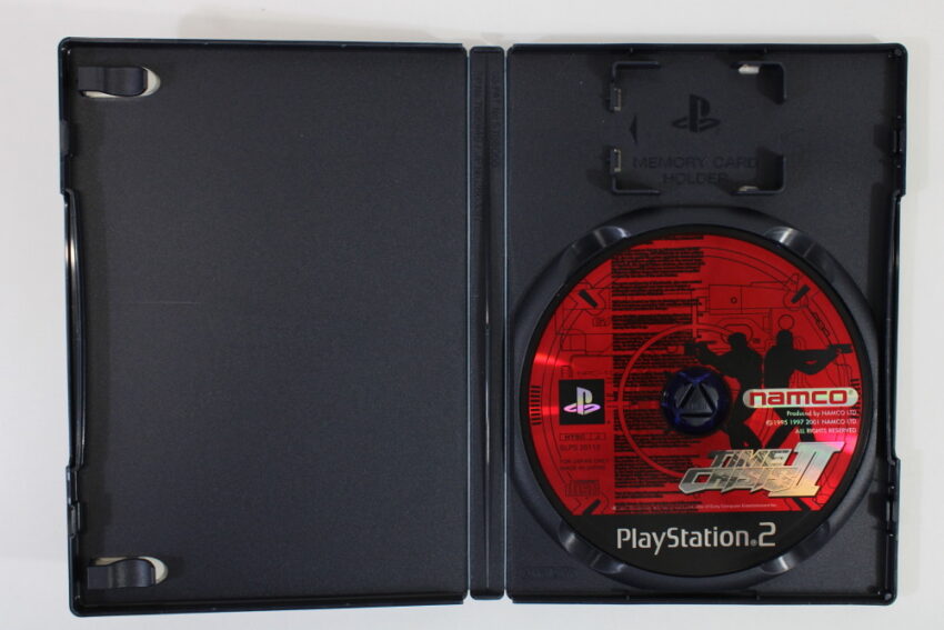 Namco NPC-106 GunCon 2 Light Gun Controller W/ Adapter & Time Crisis 2 Playstation 2 PS2 (B)