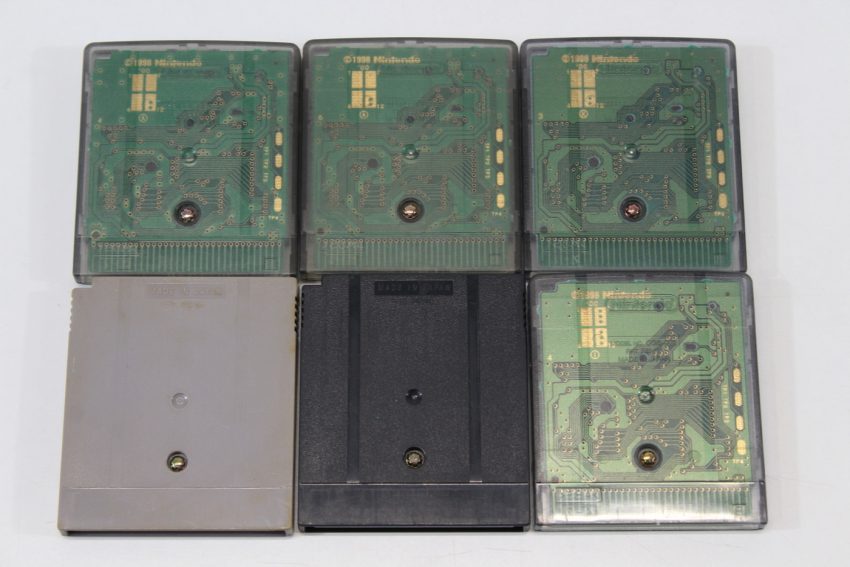 Lot of 4 Yu-Gi-Oh Duel Monsters 1 2 3 4 Yugi Kaiba Jounouchi Deck I II III IV Gameboy & Color GBC (B)