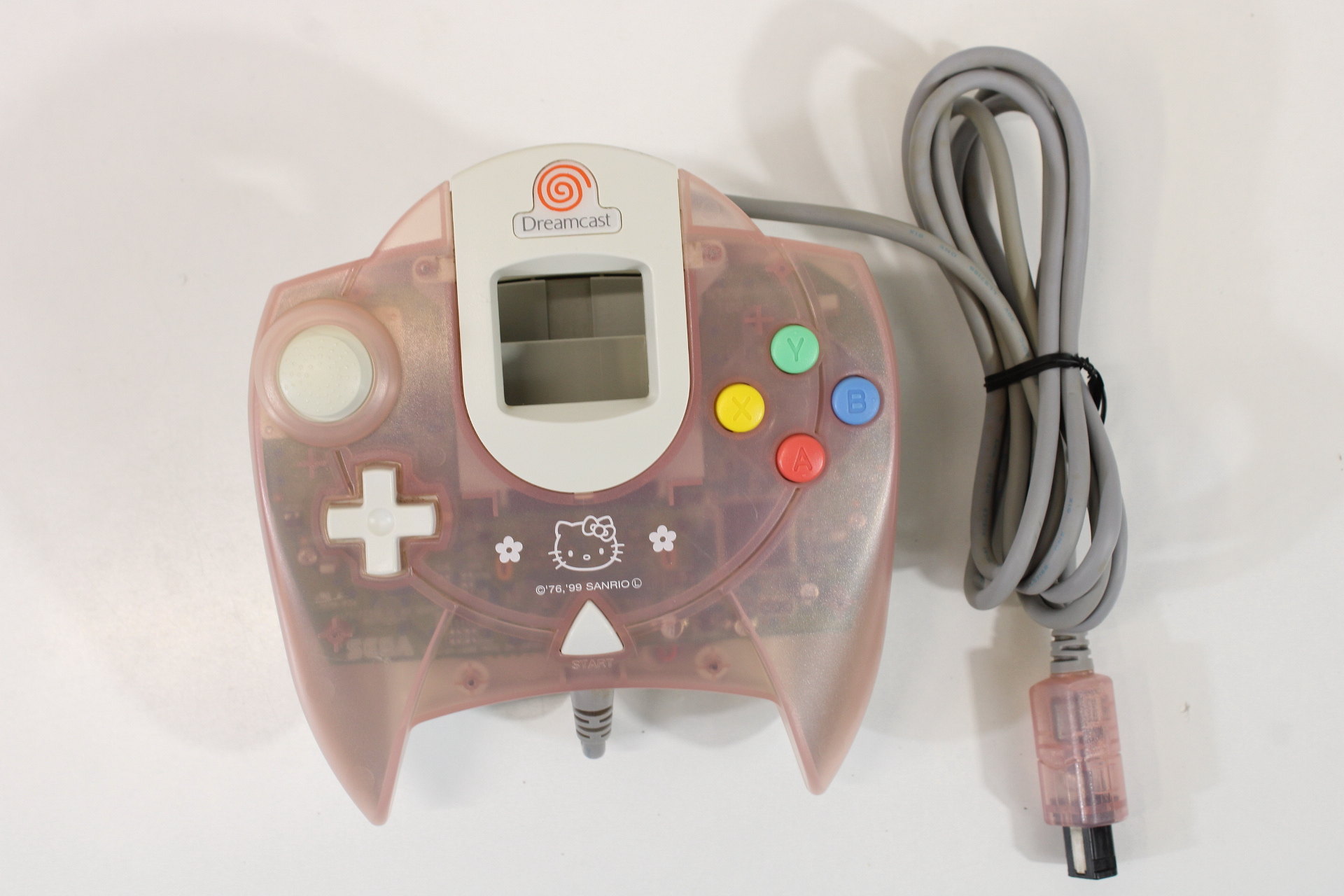 SEGA Dreamcast Controller Pad Hello Kitty Pink HKT-7700 DC (B) – Retro  Games Japan