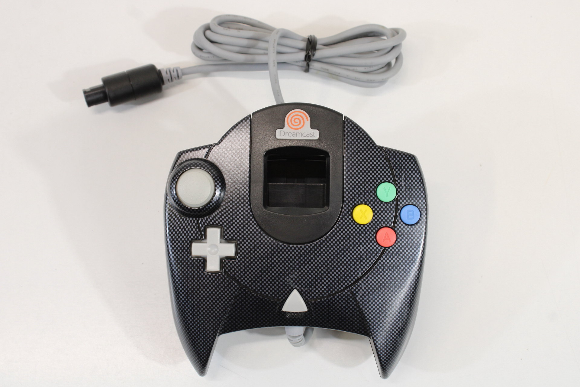 SEGA Dreamcast Controller Pad Carbon Fiber print HKT-7700 DC (B