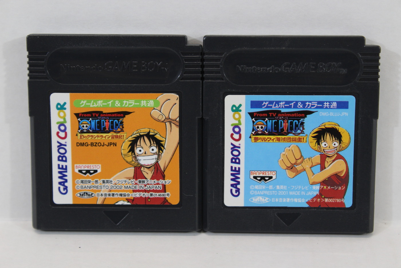 Lot of 2 One Piece Maboroshi Grand Line & Yume Luffy Kaizokudan GB (B) –  Retro Games Japan