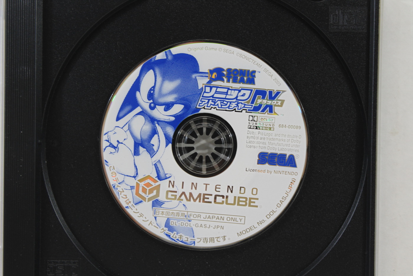 Sonic Adventure Dx Nintendo Gamecube Game Only