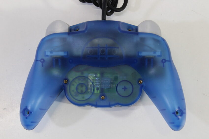 Official HORI Pad Cube Nintendo Gamecube Controller Clear Blue (B)