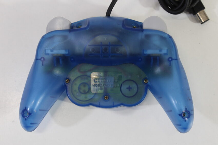 Official HORI Pad Cube Nintendo Gamecube Controller Clear Blue (B)