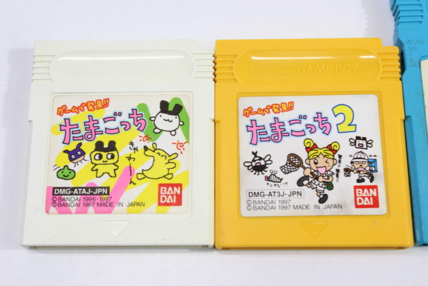 Lot of 3 Game de Hakken!! Tamagotchi 1 2 Osutchi to Mesutchi Gameboy (B) GB