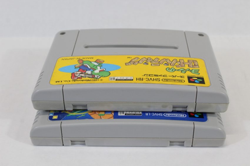 Lot of 2 Yoshi's Safari / Road Hunting & Super Scope 6 SFC (B)
