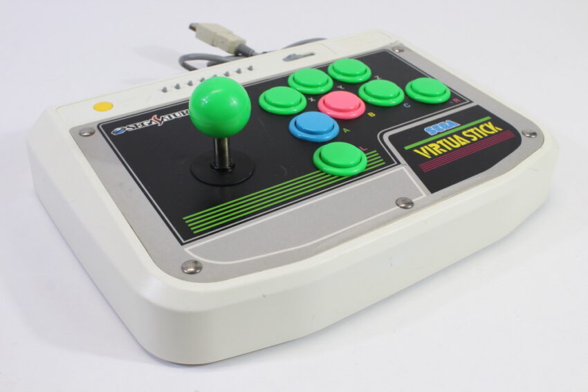 Official Sega Saturn Virtua Stick Arcade Controller HSS-0136 (C Cosmetic Wears)