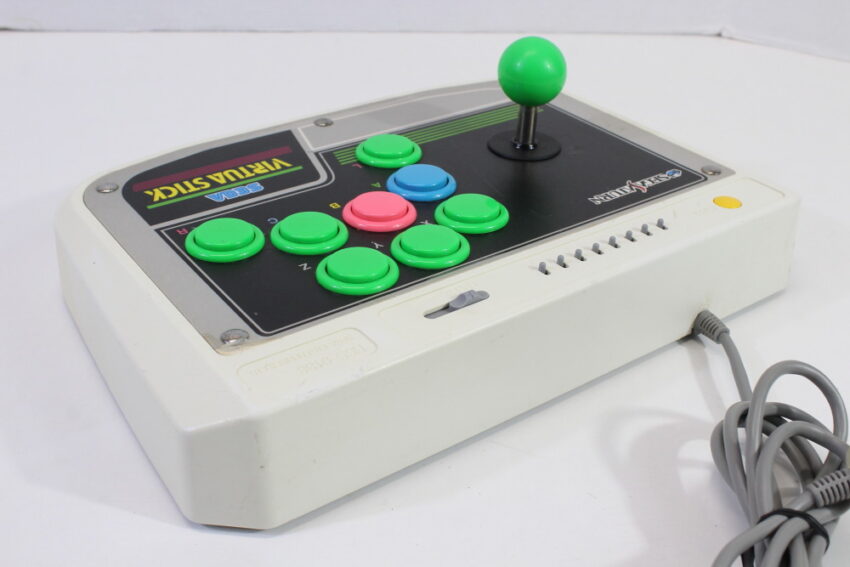 Official Sega Saturn Virtua Stick Arcade Controller HSS-0136 (C Cosmetic Wears)