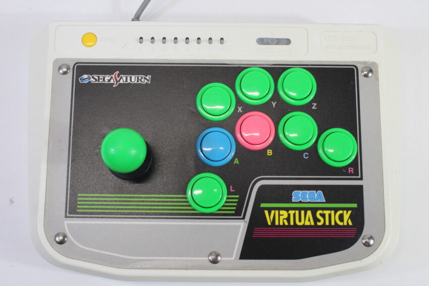 Official Sega Saturn Virtua Stick Arcade Controller HSS-0136 (C Cosmetic Wears)