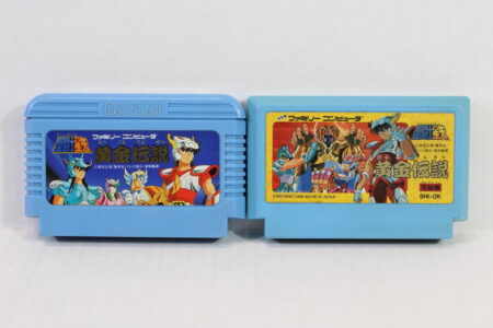 Lot of 2 Saint Seiya & Kanketsu Hen (B) Nintendo Famicom FC