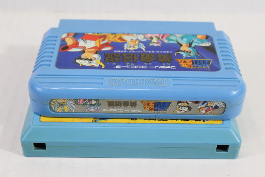 Lot of 2 Saint Seiya & Kanketsu Hen (B) Nintendo Famicom FC